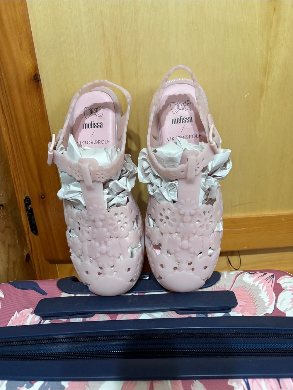 Melissa + Victor Rolf T Strap Shoes